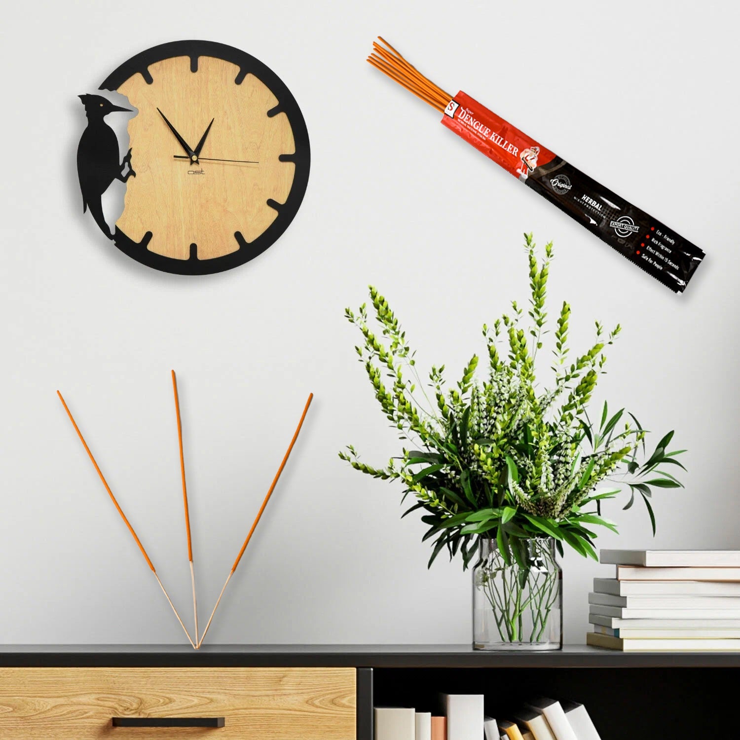 Mosquito Agarbatti Stick Herbal Mosquito Agarbatti (1 Packet / 10 Sticks) (Incense Stick) Mosquito Agarbatti Stick Herbal Mosquito Agarbatti (1 Packet / 10 Sticks) (Incense Stick)